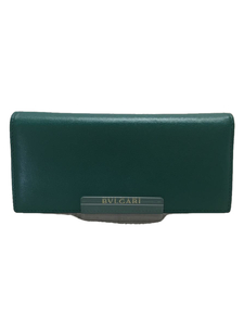 BVLGARI◆長財布/PVC/GRN/無地