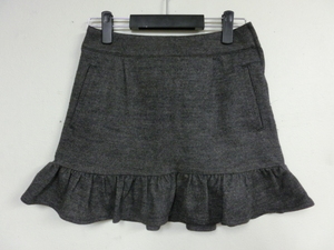 フローレント　グレー　ウール スカート サイズ36