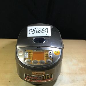 【送料無料】(051669G) 2010年製 ZOJIRUSHI NP-VA10 IH炊飯ジャー 5合炊き 中古品