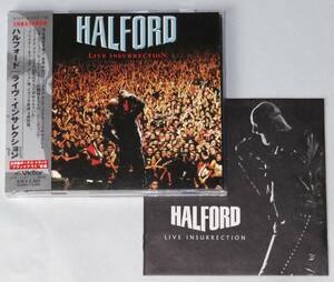 HALFORD Live in Insurrection 2枚組日本盤帯付き VICP-61350 ハルフォード ライヴ・インサレクション