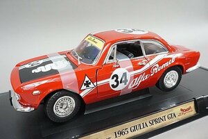 Road Signature ロードシグネチャー 1/18 ALFA ROMEO アルファロメオ ジュリア スプリント GTA 1965 #34 92347