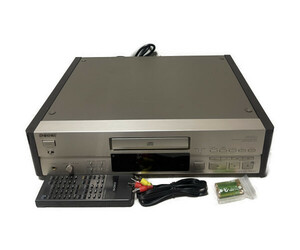 完動品 美品 SONY ソニー CDP-555ESJ ゴールド CDプレイヤー（CDデッキ） 貴重 レア ヴィンテージ 