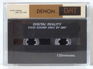 中古品（録音済み）　DATテープ　デノン　R-120DT　そのまま上書き録音出来ます。標準モード120分　長時間モード240分　　
