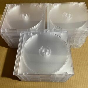CD DVD プラスチックケース スリムタイプ　　　80枚