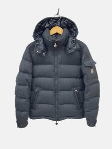 MONCLER (モンクレール) MONTGENEVRE モンジュネーブル ウール ダウン ジャケット ルーマニア製 G32-003 サイズ0 ダークグレー メンズ/028