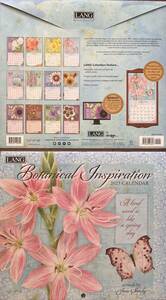 【希少】LANG Botanical Inspiration 2023 Calendar（ケースつき）