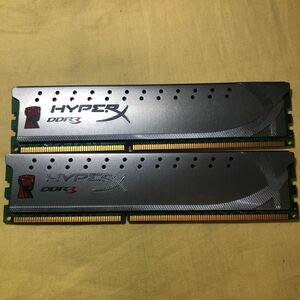 Kingston HyperX KHX1600C9D3X2K2/4GX 4GB(2x2GB) PC3-12800 DDR3-1600MHz ラムキット