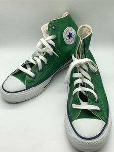 ■【YS-1】コンバース CONVERSE スニーカー ■ オールスター ハイカット 24,5cm サイドジップ グリーン系 【同梱可能商品】K■