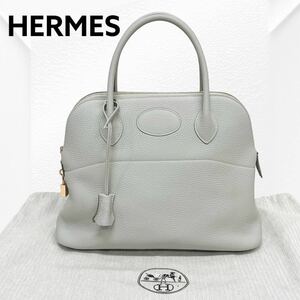 高級 保存袋付き HERMES エルメス 刻印Y 2020年製 ボリード31 南京錠 カデナ付き レザー ハンドバッグ