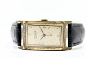 465　ZELCO VALOR SMALL SECOND 17JEWELS　　　ゼルコ バロー レクタンギュラー 17石 スイス製 スモセコ メンズ 腕時計 ビンテージ