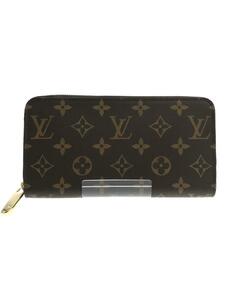 LOUIS VUITTON◆ジッピー・ウォレット_モノグラム_BRW/PVC/BRW/モノグラム/レディース