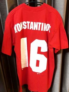 ヴィンテージ　希少品　コンスタンティノフ　#16 デトロイト・レッドウィングス（Detroit Red Wings ) Tシャツ　NHL