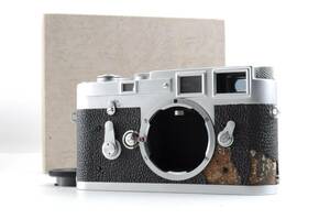 動作品 ライカ Leica M3 シングルストローク ボディ レンジファインダー フィルムカメラ 箱付 管K6758