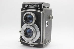 【訳あり品】 マミヤ Mamiyaflex SEKOR 7.5cm F3.5 二眼カメラ s7352