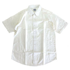 THE BAGGY バギー　オックスフォード ホワイト　Mサイズ　ボタンダウン 半袖 シャツ OXBD OXFORD S/S BD SHIRTS