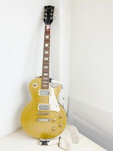 Samick サミック エレキギター レスポールタイプ 中古現状品 エレキギター 弦楽器 高さ約101cm 幅約34cm 重さ約3.7kg 