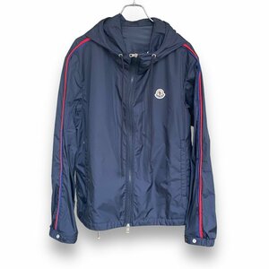 MONCLER Hattab Jacket レインジャケット サイズ2 ネイビー H10911A00085 68352 モンクレール ナイロンジャケット