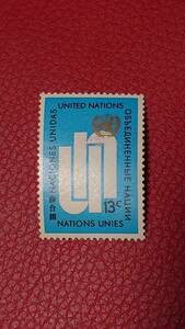 海外切手 国連 アメリカ発行 切手