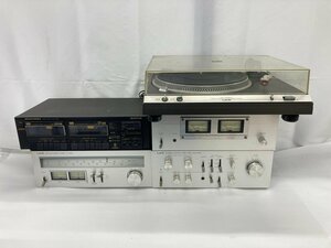 家電 オーディオ機器 おまとめ HITACHI ステレオアンプ HCA-4880 / HITACHI レコードプレイヤー HT-352 他【CEAJ8011】※送料着払い※