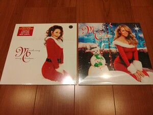 未開封　Mariah carey　マライア・キャリー　Merry Christmas　メリークリスマス&メリークリスマスⅡユー　LPレコード　２枚セット