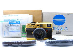 ★希少★ ミノルタ MINOLTA CLE M-ROKKOR 40mm F2 GOLD LIMITED ★コレクター放出品★