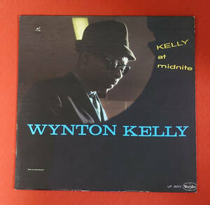 極美! US VEE JAY オリジナル VJLP 3011 Kelly at Midnight / Wynton Kelly DGレーベル