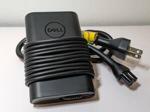 【即出荷】DELL 純正 ノートPC用ACアダプター 65W 電源コード付き 19.5V 3.34A 外径7.4ミリ/内径5ミリ/動作確認済☆LA65NM130 / HA65NM130