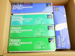【ジャンク】SFC スーパーファミコン 箱付き本体のみセット 5台 スーパーファミコン SFC スーファミ