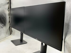 ★2台セット★ Dell 21.5インチワイド液晶モニタ P2219H IPSパネル 1920x1080 フルHD HDMI 画面回転 高さ調整 ディスプレイ 中古