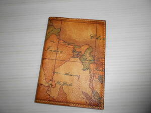 イタリア製☆PRIMA CLASSE 　プリマクラッセ　地図柄　パスポートケース　手帳カバー　9414　　　（３F　ケ　