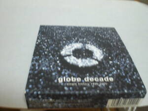 3CD globe ベストアルバム decade -single history 1995-2004- ブックレットとスリーブケース付き