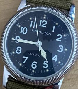 HAMILTON Watch 9789 ARMED FORCES TYPE A-11 ハミルトン ミリタリーウォッチ 自動巻き ヴィンテージ カーキ