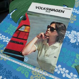 激レア　80年代　VW　ゴルフ　カタログ
