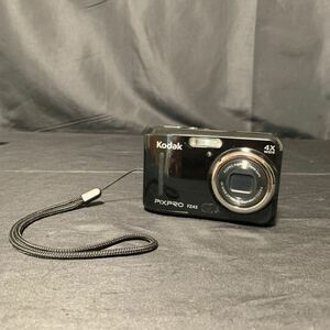 Kodak PIXPRO FZ43 ブラック コンパクトデジタルカメラ 動作確認済み 乾電池式 コダック デジカメ 単三電池駆動 