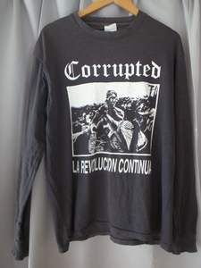 Corrupted 長袖Tシャツ Lサイズ② ロンT boris envy eyehategod gism s.o.b endon sds 屍324 SECOND TO NONE brujeria SWARRRM doom sludge