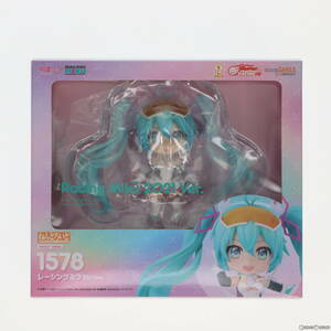 【中古】[FIG]ねんどろいど 1578 レーシングミク 2021Ver. 初音ミク GTプロジェクト 完成品 可動フィギュア グッドスマイルレーシング(6109