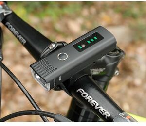 自転車 ライト USB充電式 LED ライト 防水 光センサーIPX6 高輝度 ロードバイクライト LEDヘッドライト