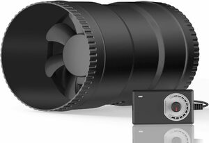 HI-100SD/φ100mm Hon&Guan ダクトファン 100mm 中間取付型【インボイス制度登録店】ダクト用 換気扇 強