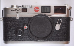 Leica ライカ レンジファインダー M6 TTL シルバー本体+ストラップ付属(極美品）