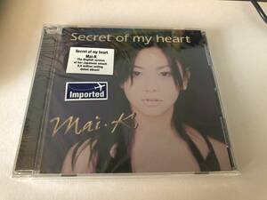 即決●倉木麻衣●Secret of my heart imported CD 新品未開封