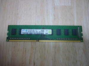 SAMSUNG　DDR3　2GB　PC-12800U　動作品　１枚