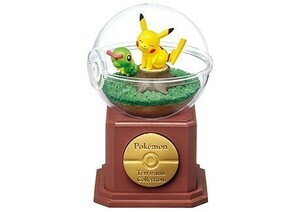 ☆内袋未開封 リーメント◆ポケットモンスター テラリウムコレクション10　　1.ピカチュウ＆キャタピー　ミニチュア フィギュア　ポケモン