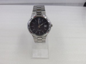 セイコー SEIKO ALBA 腕時計 ネイビー V145-0AT0