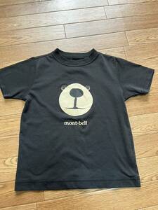 mont-bell 熊さんTシャツ 110モンベル 半袖Tシャツ キッズ 子供