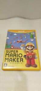 Nintendo Wii U ソフト スーパーマリオメーカー 箱有 中古品 63399