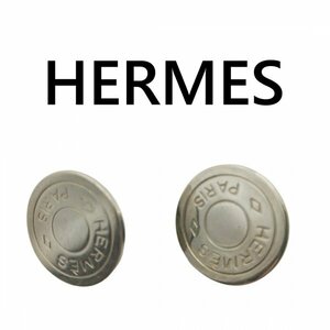HERMES エルメス セリエ クリップ式 イヤリング シルバー系 3301