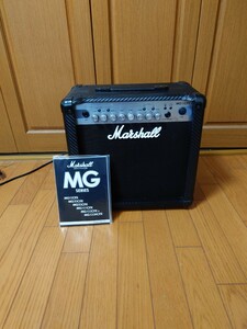 Marshall ギターアンプ　MG15CFX　箱説付き　廃盤