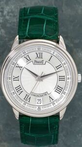 正規品ピアジェグベナー15469腕時計PIAGET Gouverneur18K製ホワイトゴールドGOLD750刻印新品同様定価280万円即決可能です