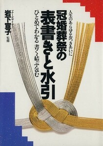 冠婚葬祭の表書きと水引／岩下宣子