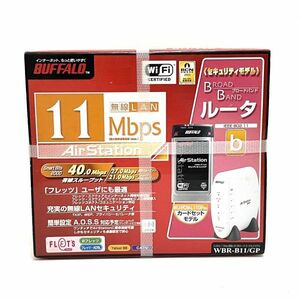 未開封品♪ バッファロー 無線LAN ルーター WBR-B11/GP